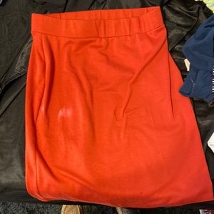 Burnt Orange Sunny Leigh pencil skirt Size M